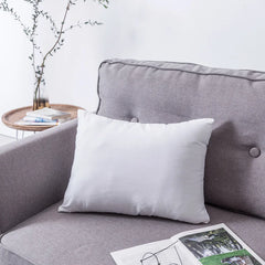 Standard White Bounce-Back Pillow Cushion Core for Sofa & Car Seat