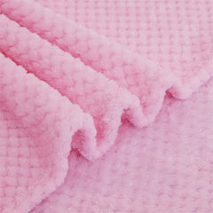 Thick Soft Fleece Baby Blanket – Newborn Swaddle & Stroller Cover