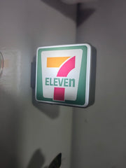 New Home Accessories Japan 711 Family Lawson Light Sign Fridge Magnets Creative Miniature DIY Magnetic Decorations
