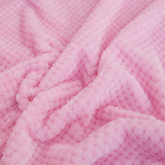 Thick Soft Fleece Baby Blanket – Newborn Swaddle & Stroller Cover