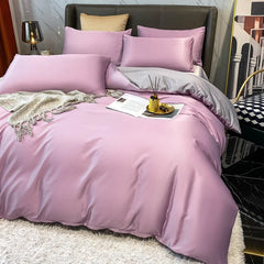 Nordic 100% Cotton Bedding Set – Duvet Cover & Sheet