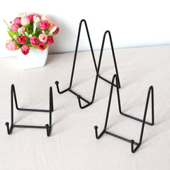 Iron Art Magazine & Dish Display Stand