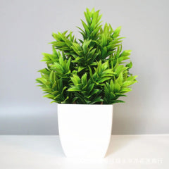 Artificial Eucalyptus Bonsai Potted Plant – Indoor & Outdoor Decor