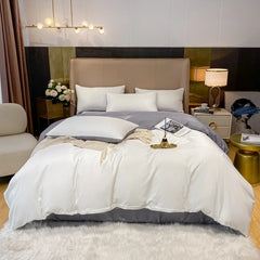 Nordic 100% Cotton Bedding Set – Duvet Cover & Sheet