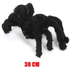 Giant Plush Halloween Spider Decoration – 30 to 200cm