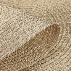 Set of 6 Round Braided Washable Placemats – 34cm Heat Resistant
