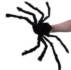 Giant Plush Halloween Spider Decoration – 30 to 200cm
