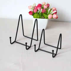 Iron Art Magazine & Dish Display Stand
