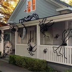 Giant Plush Halloween Spider Decoration – 30 to 200cm