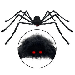 Giant Plush Halloween Spider Decoration – 30 to 200cm
