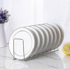 Stainless Steel Kitchen Bowl & Dish Organizer Rack