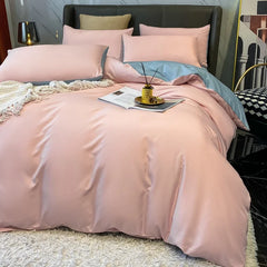 Nordic 100% Cotton Bedding Set – Duvet Cover & Sheet