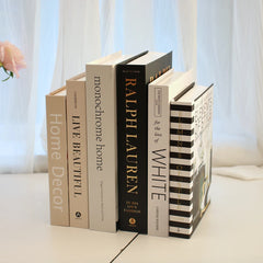 3-Piece Decorative Fake Books Set for Coffee Table & Decor