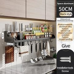 Kitchen Spice & Knife Holder with Spoon and Chopstick Organizer
