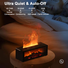 Air Humidifier & Essential Oil Diffuser with LED Light & Remote