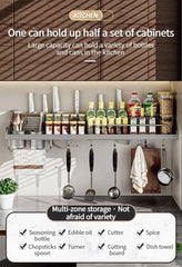 Kitchen Spice & Knife Holder with Spoon and Chopstick Organizer