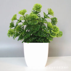 Artificial Eucalyptus Bonsai Potted Plant – Indoor & Outdoor Decor