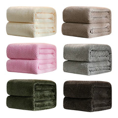 Thick Soft Fleece Baby Blanket – Newborn Swaddle & Stroller Cover