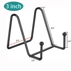 Iron Art Magazine & Dish Display Stand