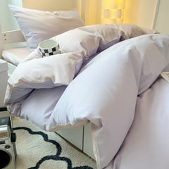 2025 Modern Simple 4-Piece Bed Sheet & Quilt Cover Set