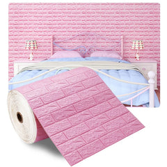 3D Foam Brick Wall Panels – Self-Adhesive Waterproof Wall Decals