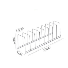 Stainless Steel Kitchen Bowl & Dish Organizer Rack