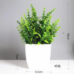 Artificial Eucalyptus Bonsai Potted Plant – Indoor & Outdoor Decor