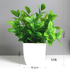 Artificial Eucalyptus Bonsai Potted Plant – Indoor & Outdoor Decor