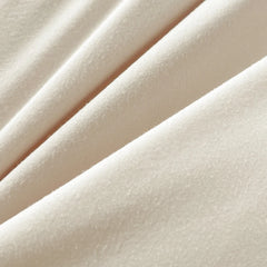 4-Piece Solid Color Brush Fabric Bedding Set – Duvet Cover & Pillowcases