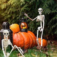 40cm Posable Human Skeleton Halloween Decoration