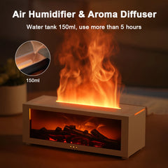 Air Humidifier & Essential Oil Diffuser with LED Light & Remote