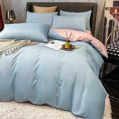 Nordic 100% Cotton Bedding Set – Duvet Cover & Sheet