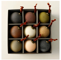 2026 Plush Velvet Christmas Ball Set – 8cm Decorative Pendants