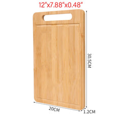 Thickened Bamboo Wooden Cutting Board for Kitchen