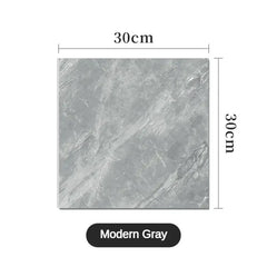 Thickened Self-Adhesive Marble Floor & Wall Stickers – 10/30/50 PCS