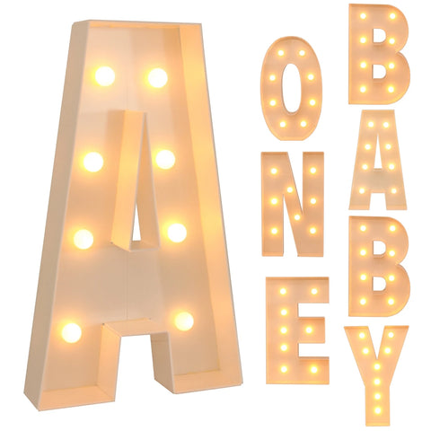 91.5cm Giant LED Letter Light Frame Box – DIY Party Decor