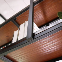 Ceiling Hanging Iron Art Floating Shelves for Plants & Decor