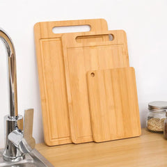 Thickened Bamboo Wooden Cutting Board for Kitchen