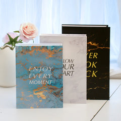 3-Piece Decorative Fake Books Set for Coffee Table & Decor