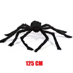 Giant Plush Halloween Spider Decoration – 30 to 200cm