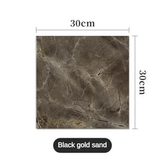 Thickened Self-Adhesive Marble Floor & Wall Stickers – 10/30/50 PCS