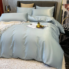 Nordic 100% Cotton Bedding Set – Duvet Cover & Sheet