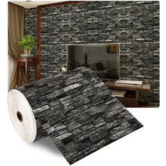 3D Foam Brick Wall Panels – Self-Adhesive Waterproof Wall Decals