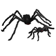 Giant Plush Halloween Spider Decoration – 30 to 200cm