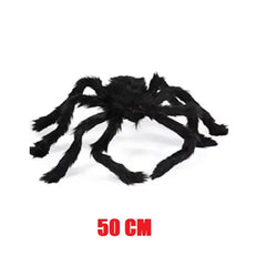 Giant Plush Halloween Spider Decoration – 30 to 200cm