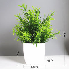 Artificial Eucalyptus Bonsai Potted Plant – Indoor & Outdoor Decor