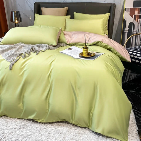 Nordic 100% Cotton Bedding Set – Duvet Cover & Sheet