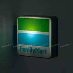 New Home Accessories Japan 711 Family Lawson Light Sign Fridge Magnets Creative Miniature DIY Magnetic Decorations