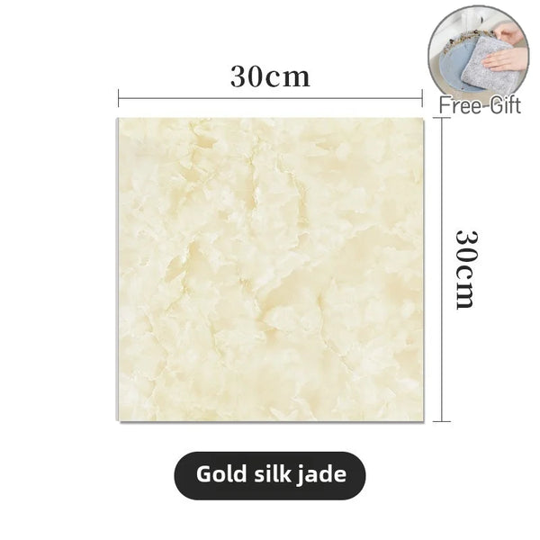 Thickened Self-Adhesive Marble Floor & Wall Stickers – 10/30/50 PCS