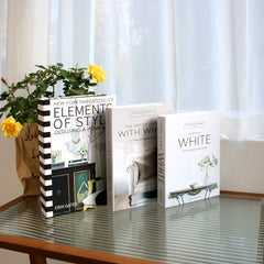 3-Piece Decorative Fake Books Set for Coffee Table & Decor